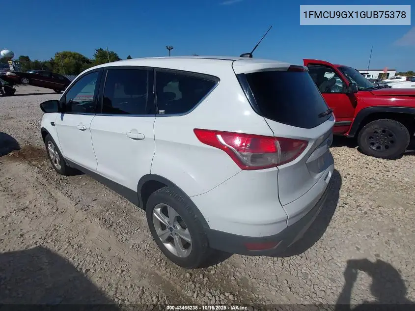 1FMCU9GX1GUB75378 2016 Ford Escape Se