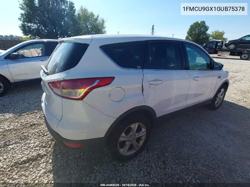 1FMCU9GX1GUB75378 2016 Ford Escape Se