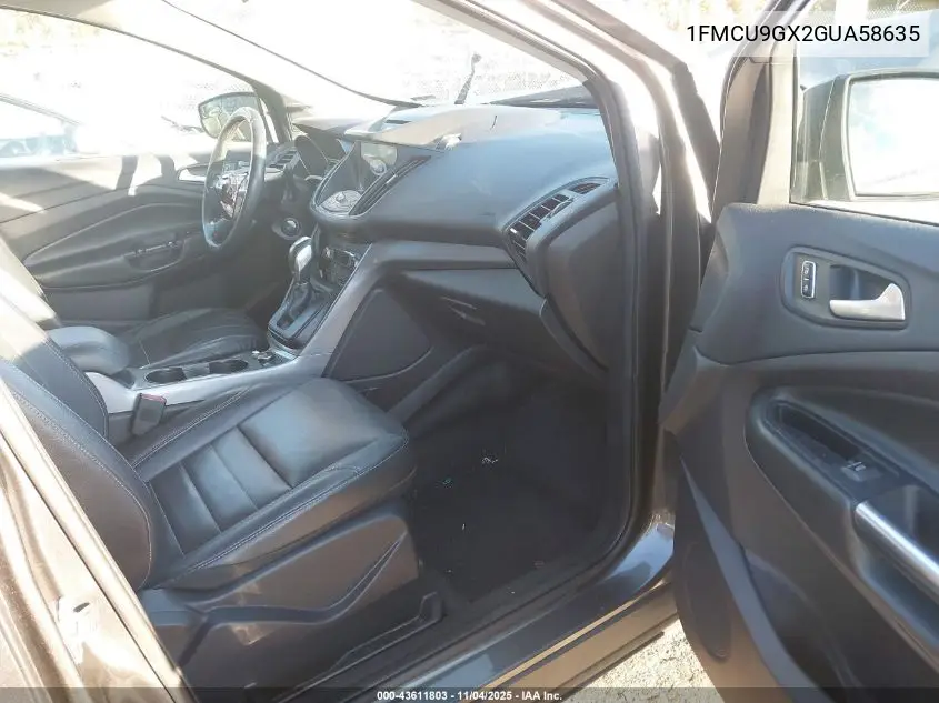 1FMCU9GX2GUA58635 2016 Ford Escape Se