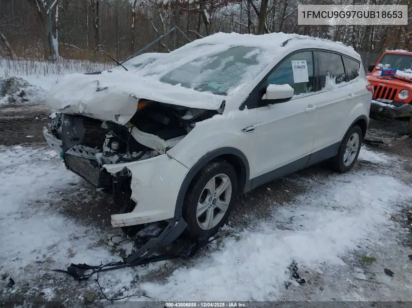 1FMCU9G97GUB18653 2016 Ford Escape Se