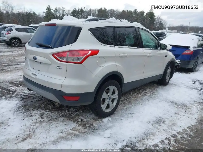 1FMCU9G97GUB18653 2016 Ford Escape Se
