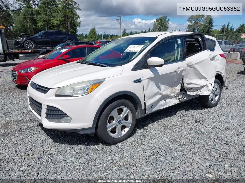 2016 Ford Escape Se VIN: 1FMCU9G95GUC63352 Lot: 45325196