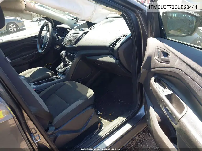 2016 Ford Escape S VIN: 1FMCU0F73GUB20444 Lot: 45589485