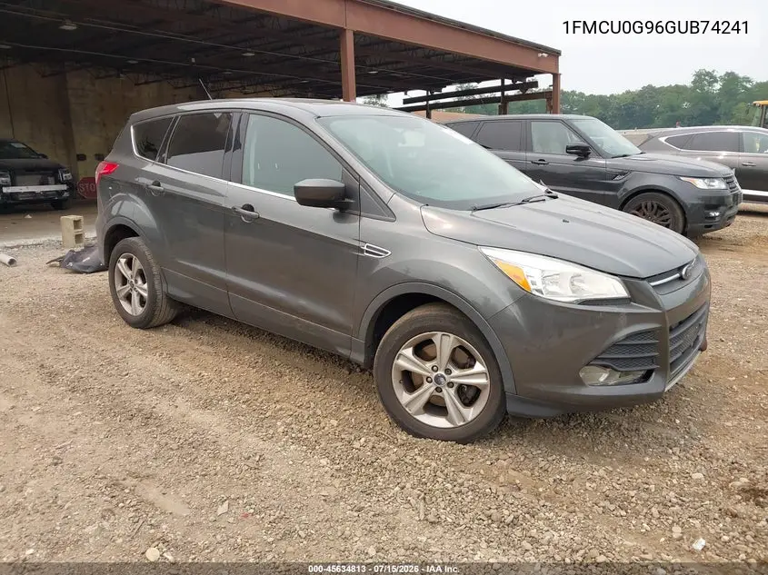 2016 Ford Escape Se VIN: 1FMCU0G96GUB74241 Lot: 45634813