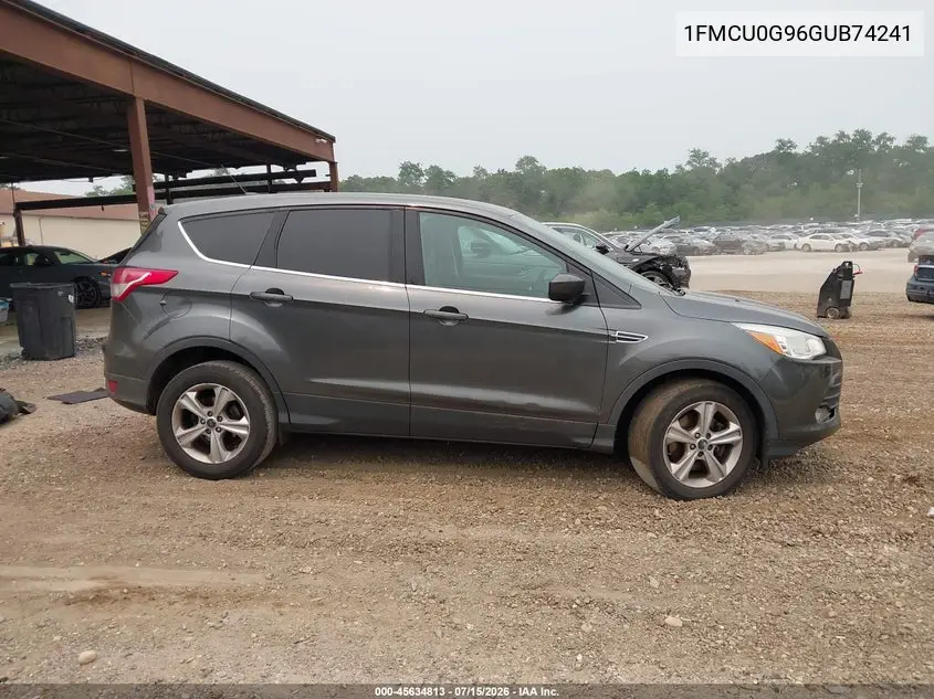 2016 Ford Escape Se VIN: 1FMCU0G96GUB74241 Lot: 45634813