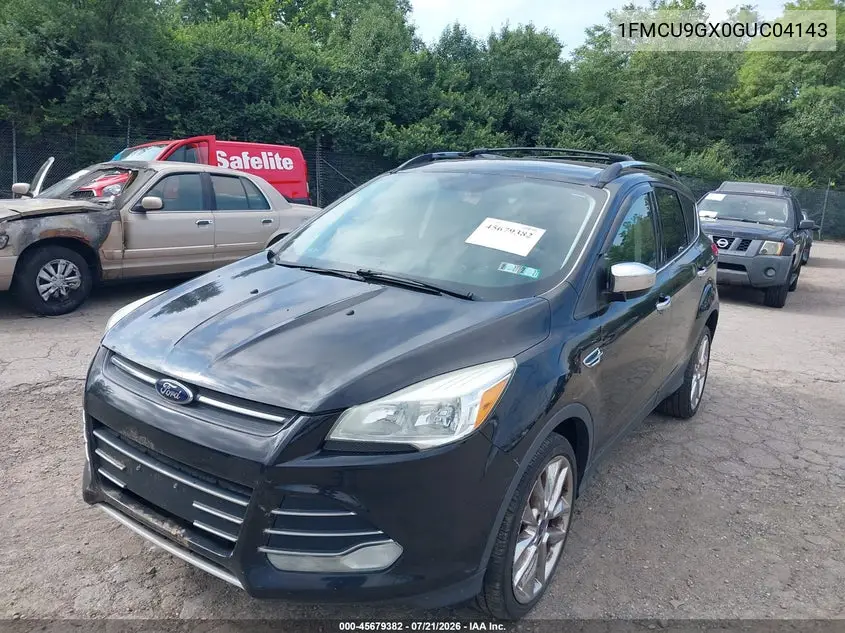 2016 Ford Escape Se VIN: 1FMCU9GX0GUC04143 Lot: 45679382