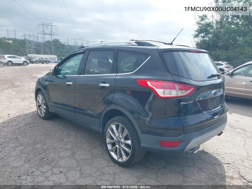 2016 Ford Escape Se VIN: 1FMCU9GX0GUC04143 Lot: 45679382
