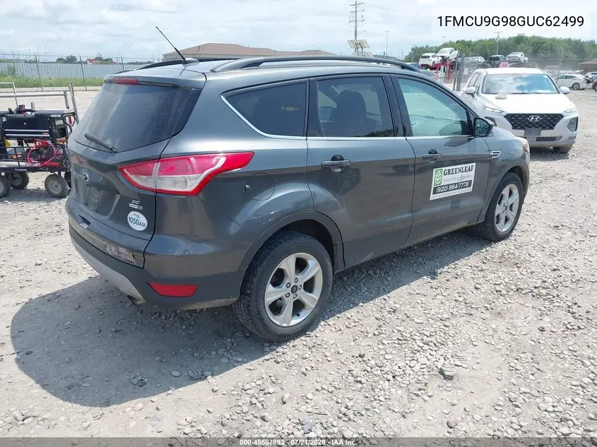 2016 Ford Escape Se VIN: 1FMCU9G98GUC62499 Lot: 45687893