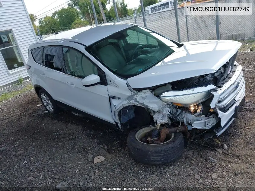 1FMCU9GD1HUE82749 2017 Ford Escape Se