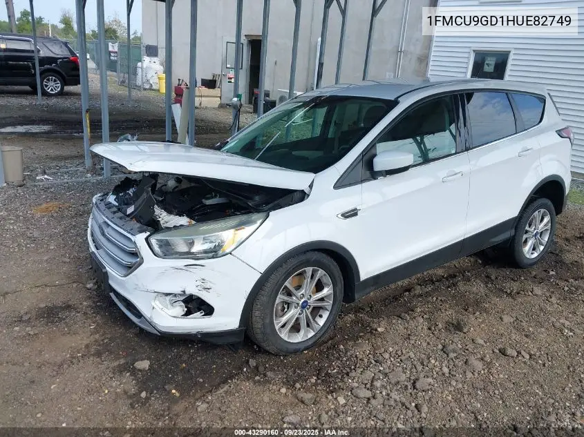 1FMCU9GD1HUE82749 2017 Ford Escape Se