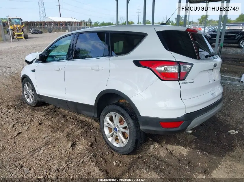 1FMCU9GD1HUE82749 2017 Ford Escape Se