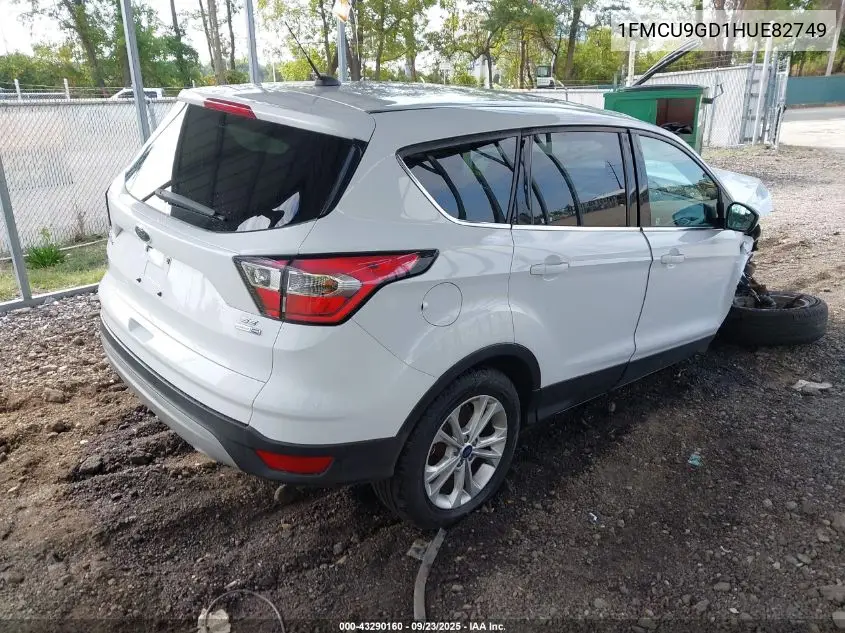 1FMCU9GD1HUE82749 2017 Ford Escape Se