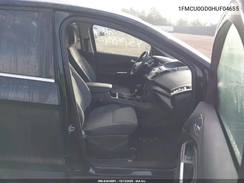1FMCU0GD0HUF04655 2017 Ford Escape Se