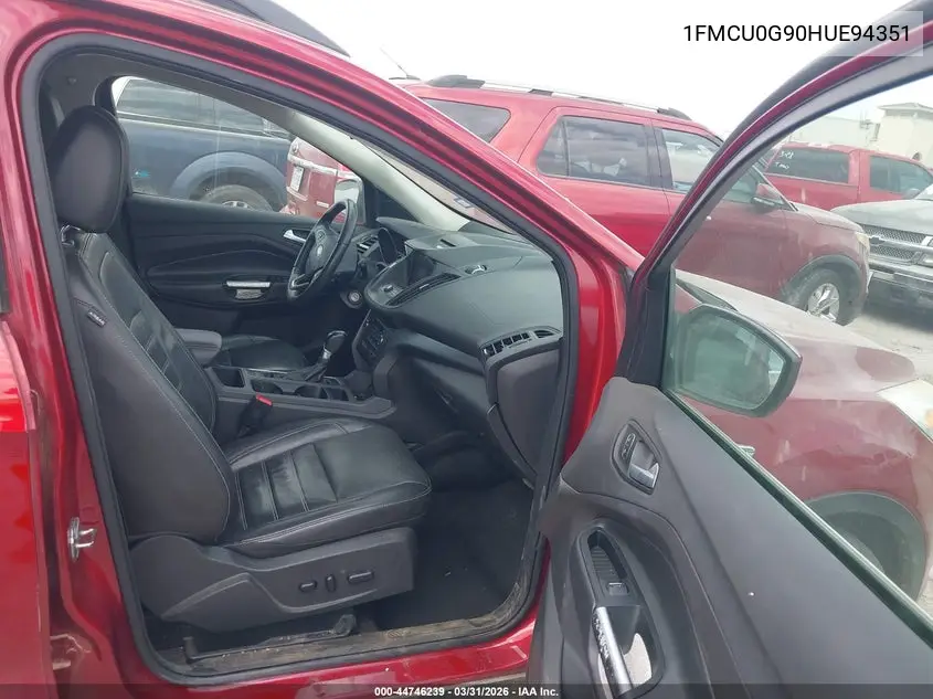 1FMCU0G90HUE94351 2017 Ford Escape Se