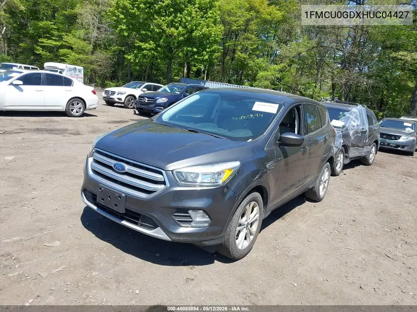 1FMCU0GDXHUC04427 2017 Ford Escape Se