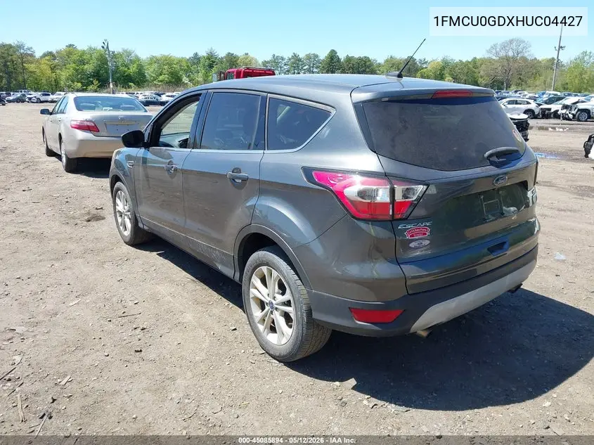 1FMCU0GDXHUC04427 2017 Ford Escape Se