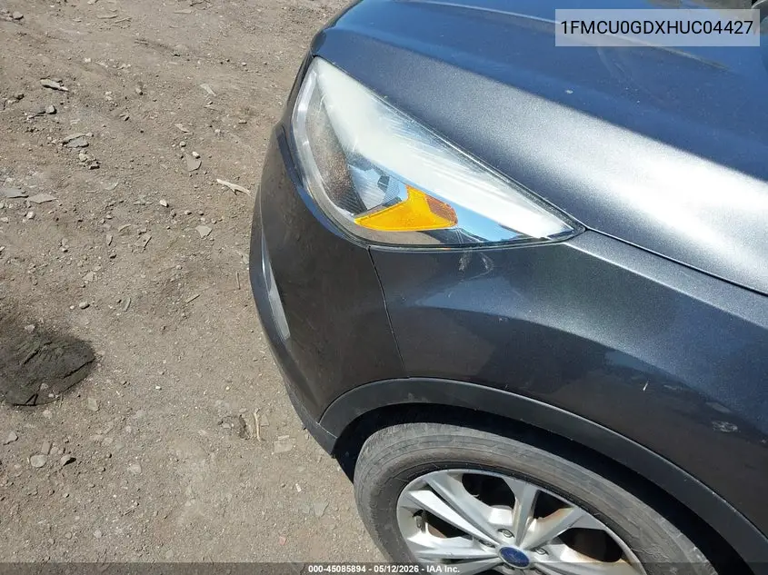 1FMCU0GDXHUC04427 2017 Ford Escape Se