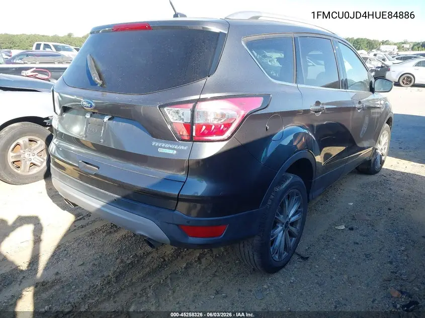 1FMCU0JD4HUE84886 2017 Ford Escape Titanium