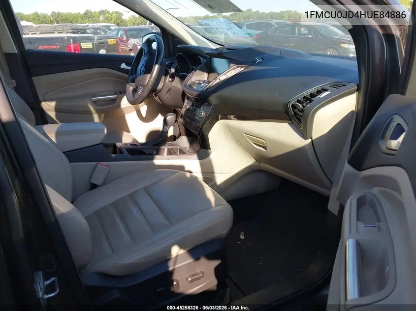 1FMCU0JD4HUE84886 2017 Ford Escape Titanium