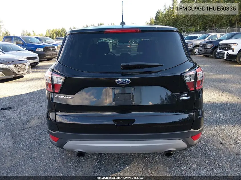 2017 Ford Escape Se VIN: 1FMCU9GD1HUE50335 Lot: 45407124