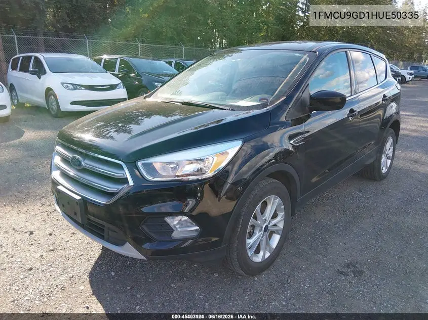 2017 Ford Escape Se VIN: 1FMCU9GD1HUE50335 Lot: 45407124