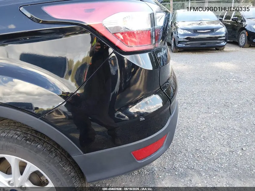 2017 Ford Escape Se VIN: 1FMCU9GD1HUE50335 Lot: 45407124
