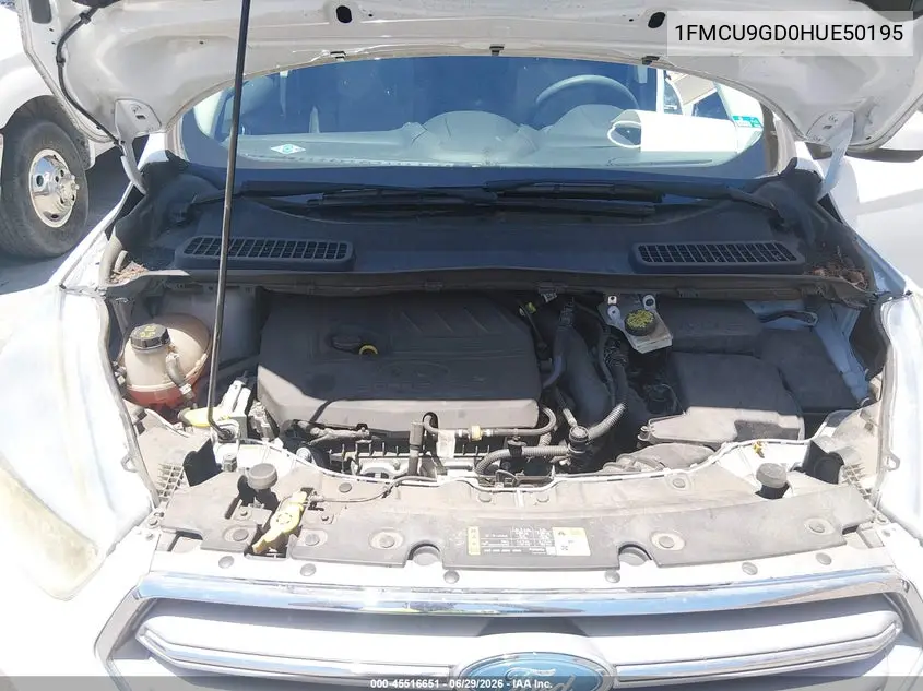 2017 Ford Escape Se VIN: 1FMCU9GD0HUE50195 Lot: 45516651