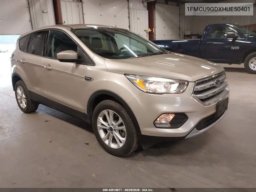 2017 Ford Escape Se VIN: 1FMCU9GDXHUE50401 Lot: 45516877