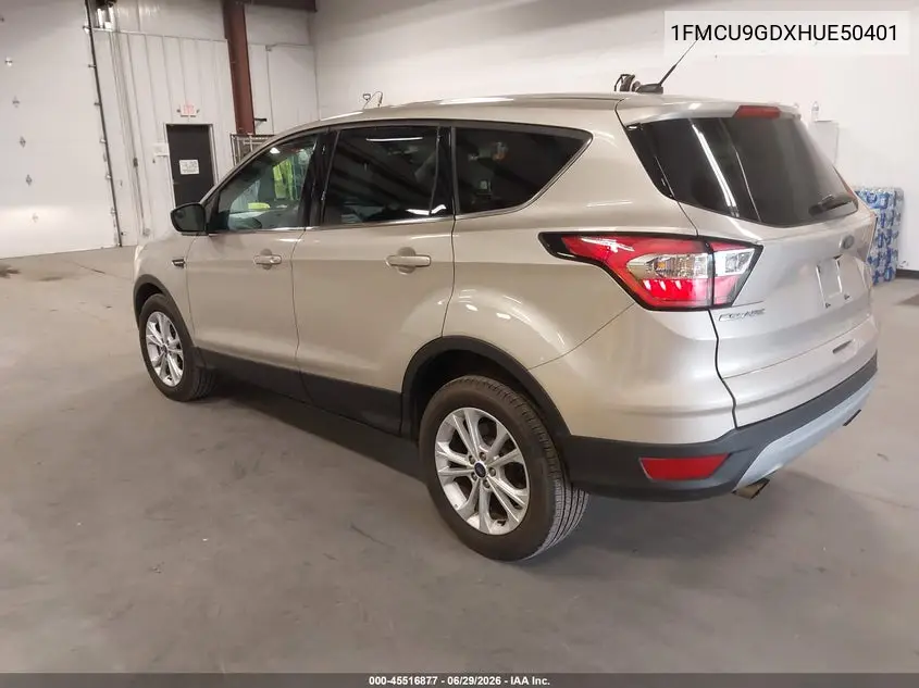 2017 Ford Escape Se VIN: 1FMCU9GDXHUE50401 Lot: 45516877