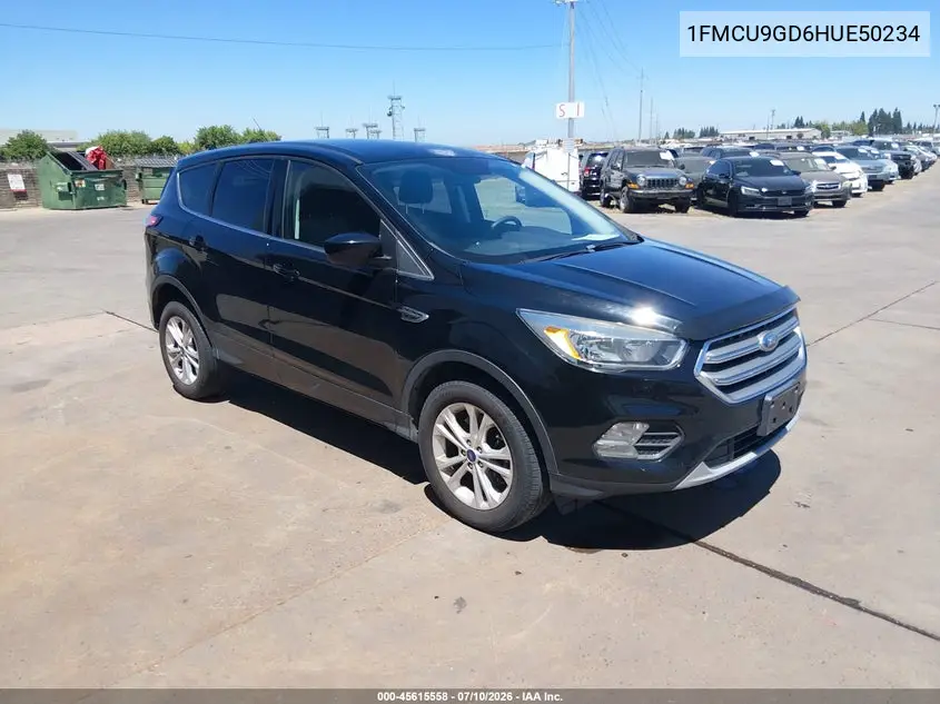 2017 Ford Escape Se VIN: 1FMCU9GD6HUE50234 Lot: 45615558