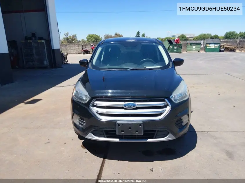 2017 Ford Escape Se VIN: 1FMCU9GD6HUE50234 Lot: 45615558