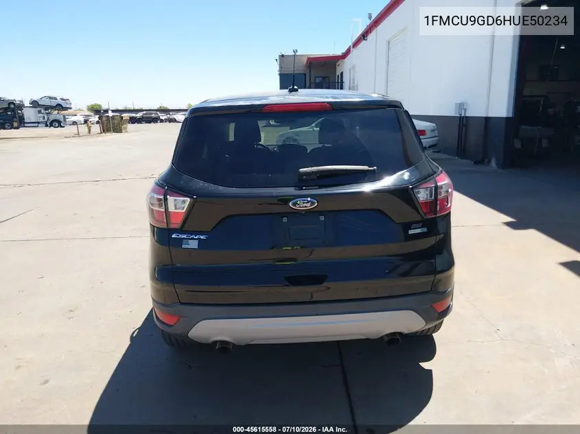 2017 Ford Escape Se VIN: 1FMCU9GD6HUE50234 Lot: 45615558