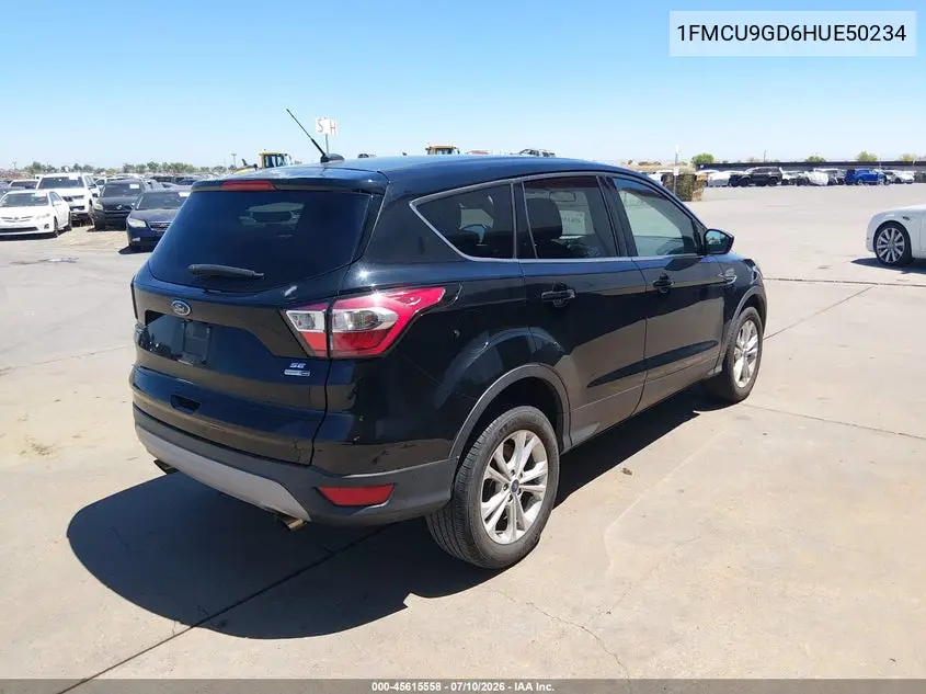 2017 Ford Escape Se VIN: 1FMCU9GD6HUE50234 Lot: 45615558