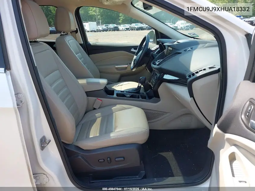 2017 Ford Escape Titanium VIN: 1FMCU9J9XHUA18332 Lot: 45647544