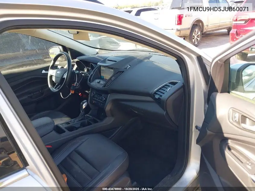 1FMCU9HD5JUB60071 2018 Ford Escape Sel