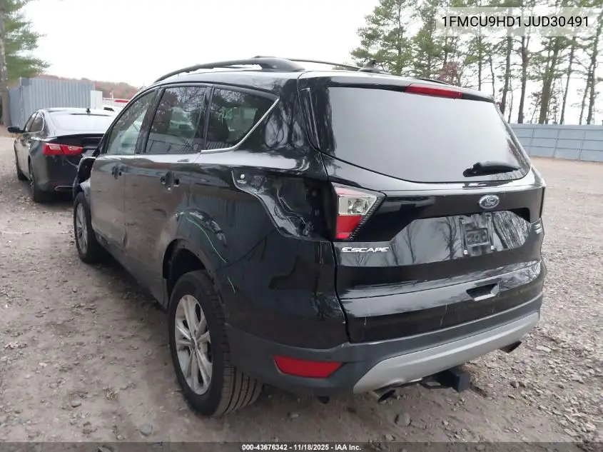 1FMCU9HD1JUD30491 2018 Ford Escape Sel