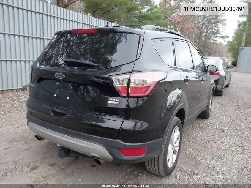1FMCU9HD1JUD30491 2018 Ford Escape Sel
