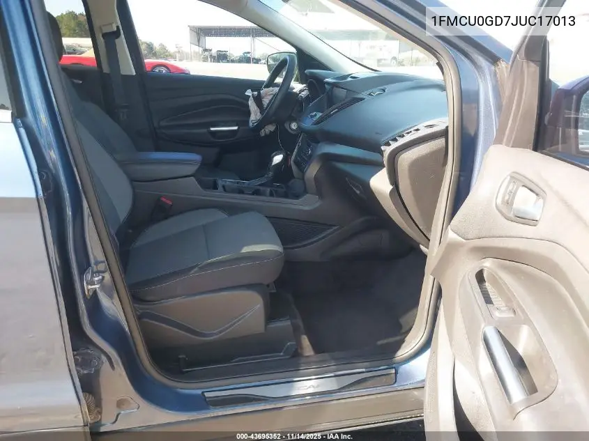 1FMCU0GD7JUC17013 2018 Ford Escape Se