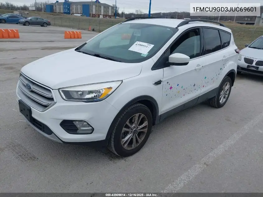 1FMCU9GD3JUC69601 2018 Ford Escape Se