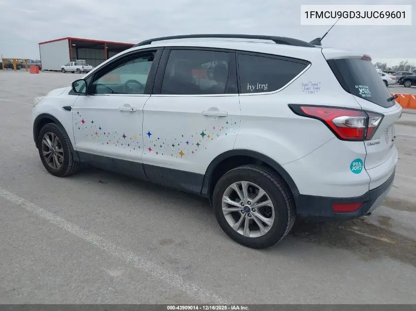 1FMCU9GD3JUC69601 2018 Ford Escape Se