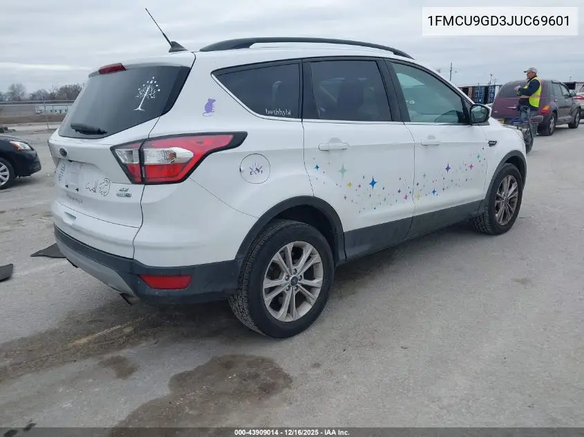 1FMCU9GD3JUC69601 2018 Ford Escape Se