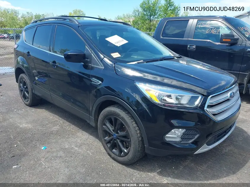 1FMCU9GD0JUD48269 2018 Ford Escape Se