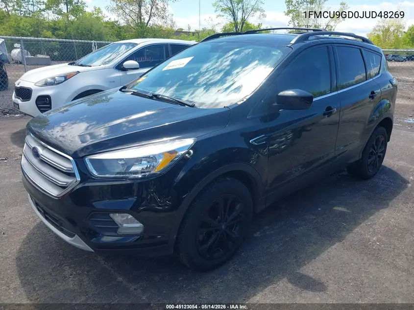 1FMCU9GD0JUD48269 2018 Ford Escape Se