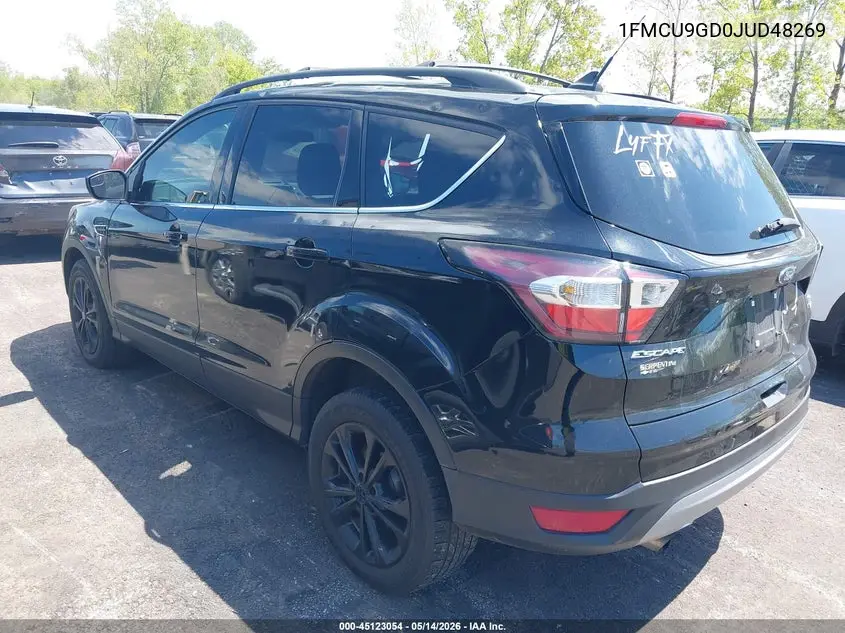 1FMCU9GD0JUD48269 2018 Ford Escape Se