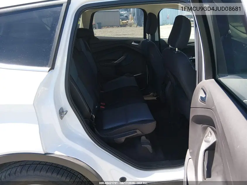 2018 Ford Escape Se VIN: 1FMCU9GD4JUD08681 Lot: 45421791