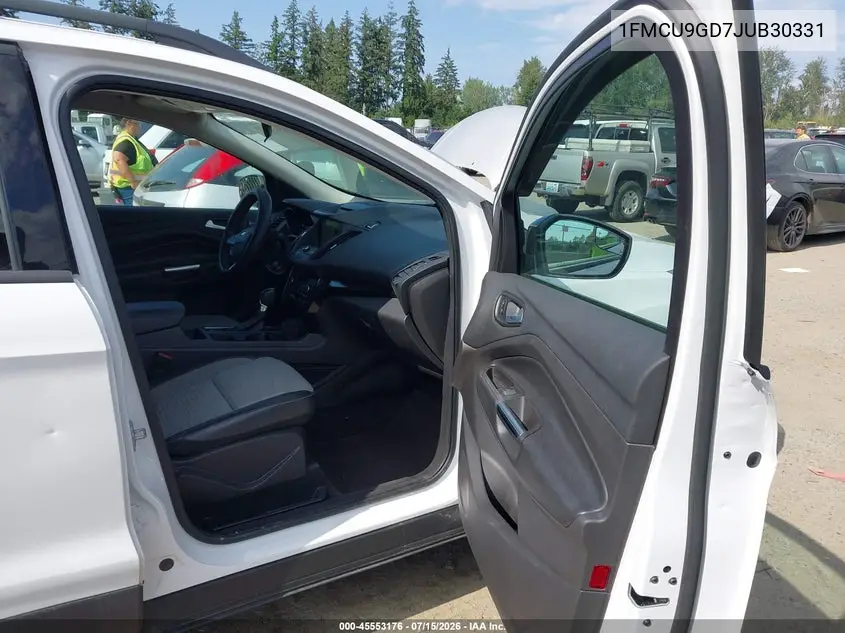 2018 Ford Escape Se VIN: 1FMCU9GD7JUB30331 Lot: 45553176