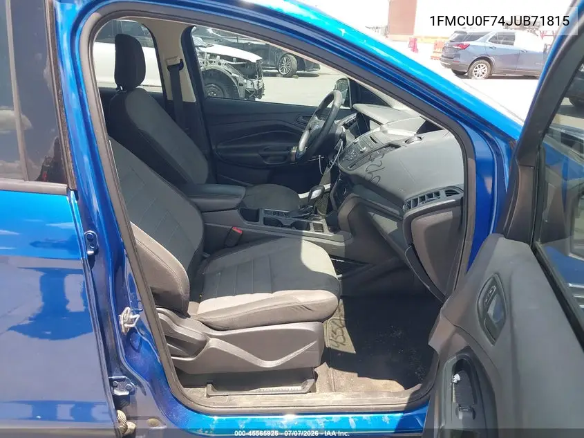 2018 Ford Escape S VIN: 1FMCU0F74JUB71815 Lot: 45565925