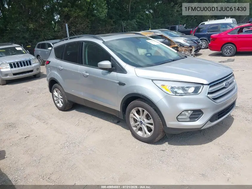 2018 Ford Escape Se VIN: 1FMCU0GD1JUC61430 Lot: 45694551