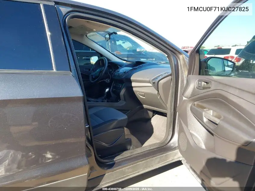1FMCU0F71KUC27825 2019 Ford Escape S