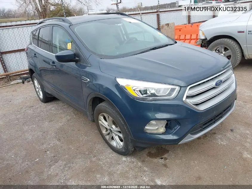 1FMCU9HDXKUC32335 2019 Ford Escape Sel